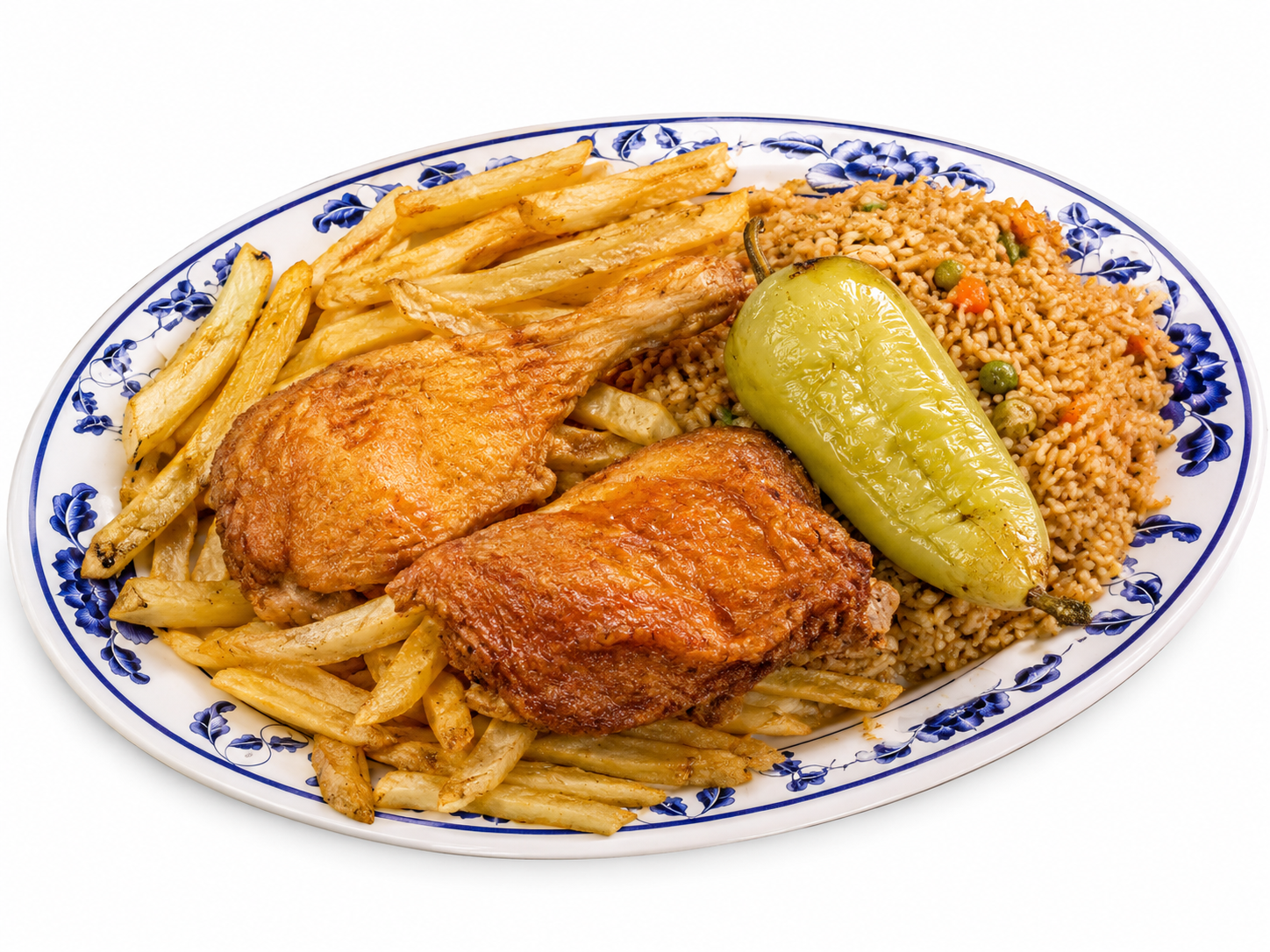 Lunche 1: Pollo Frito