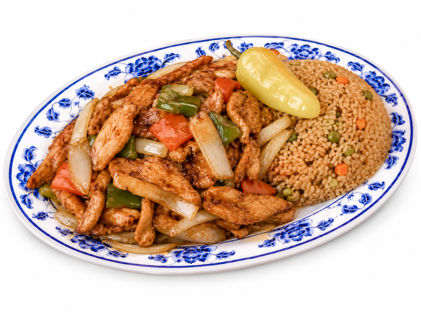 Lunche 15: Pollo Mongolia