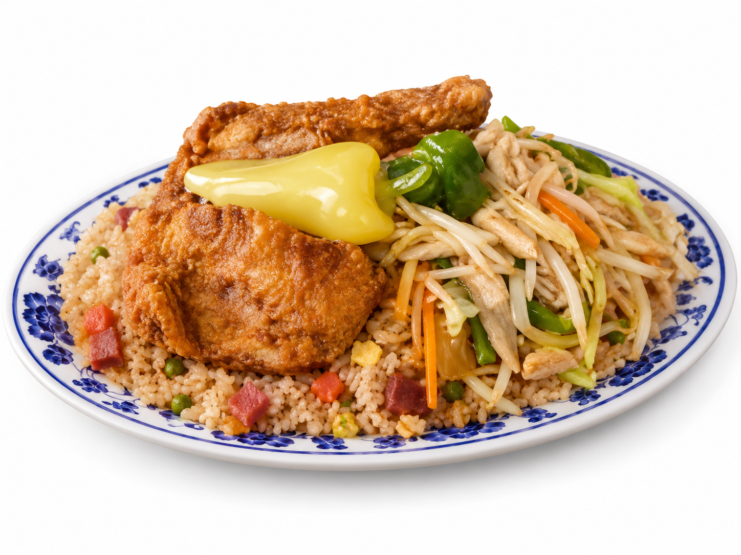 Lunche 2: Pollo Frito