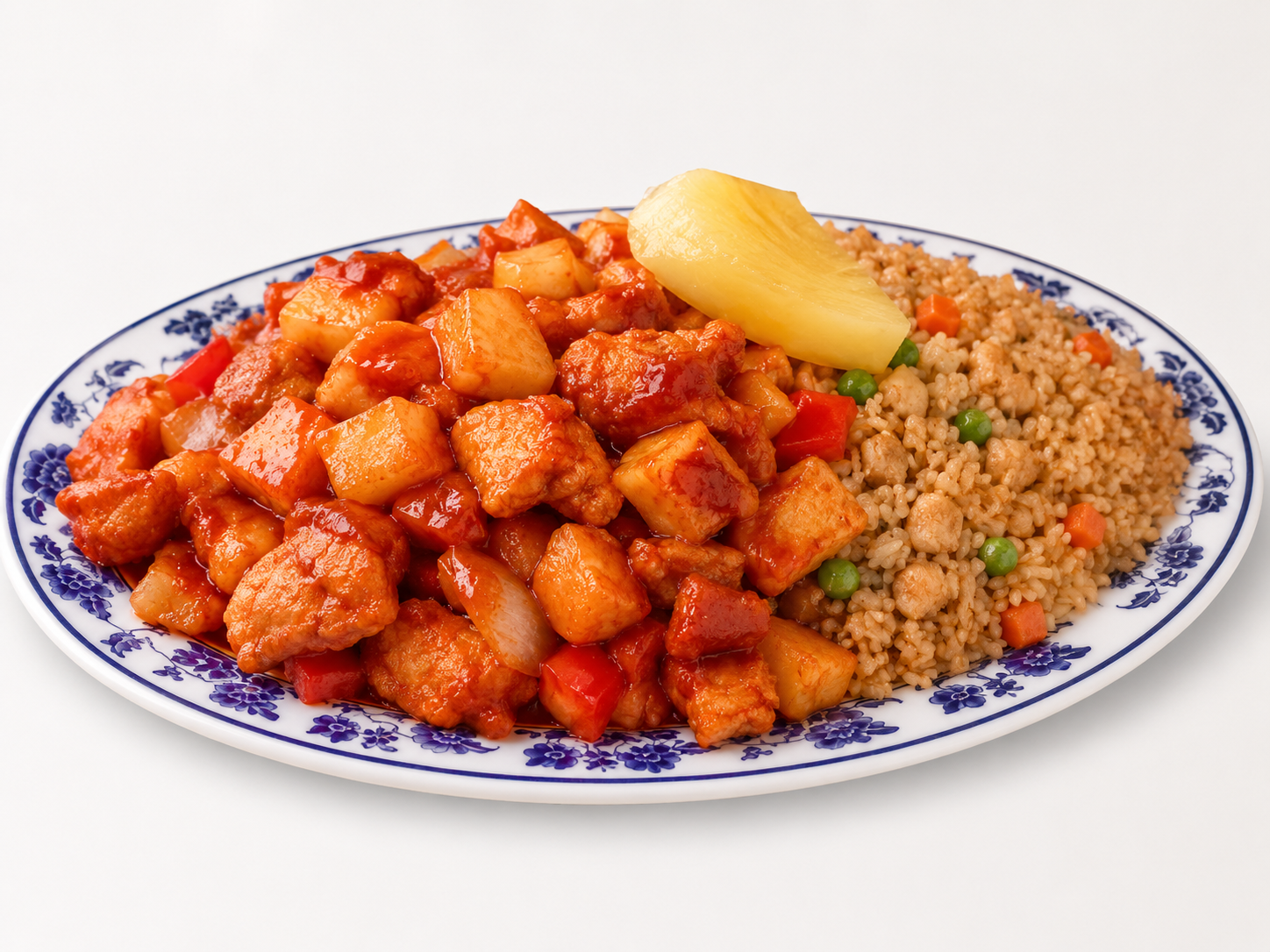 Lunche 3: Pollo con Piña