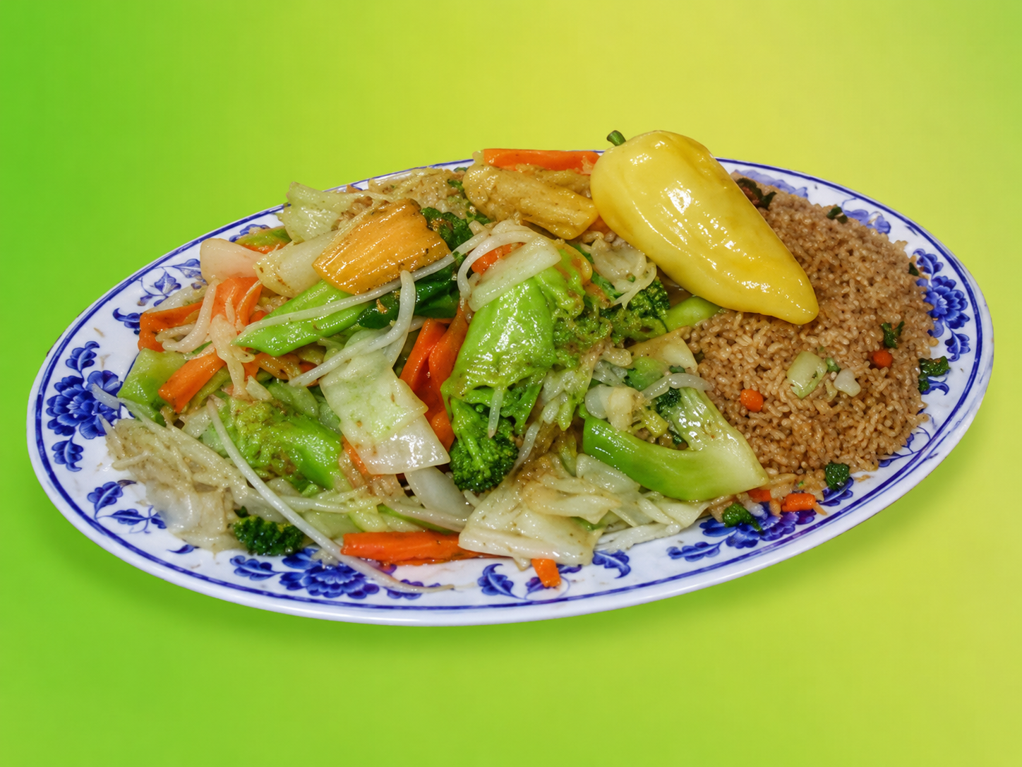 Lunche G: Verdura Cantonés