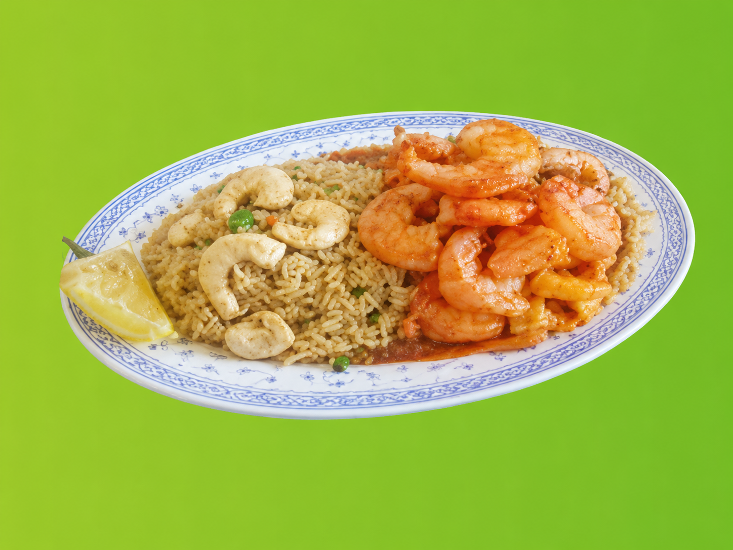 Lunche I: Camarón Naranja