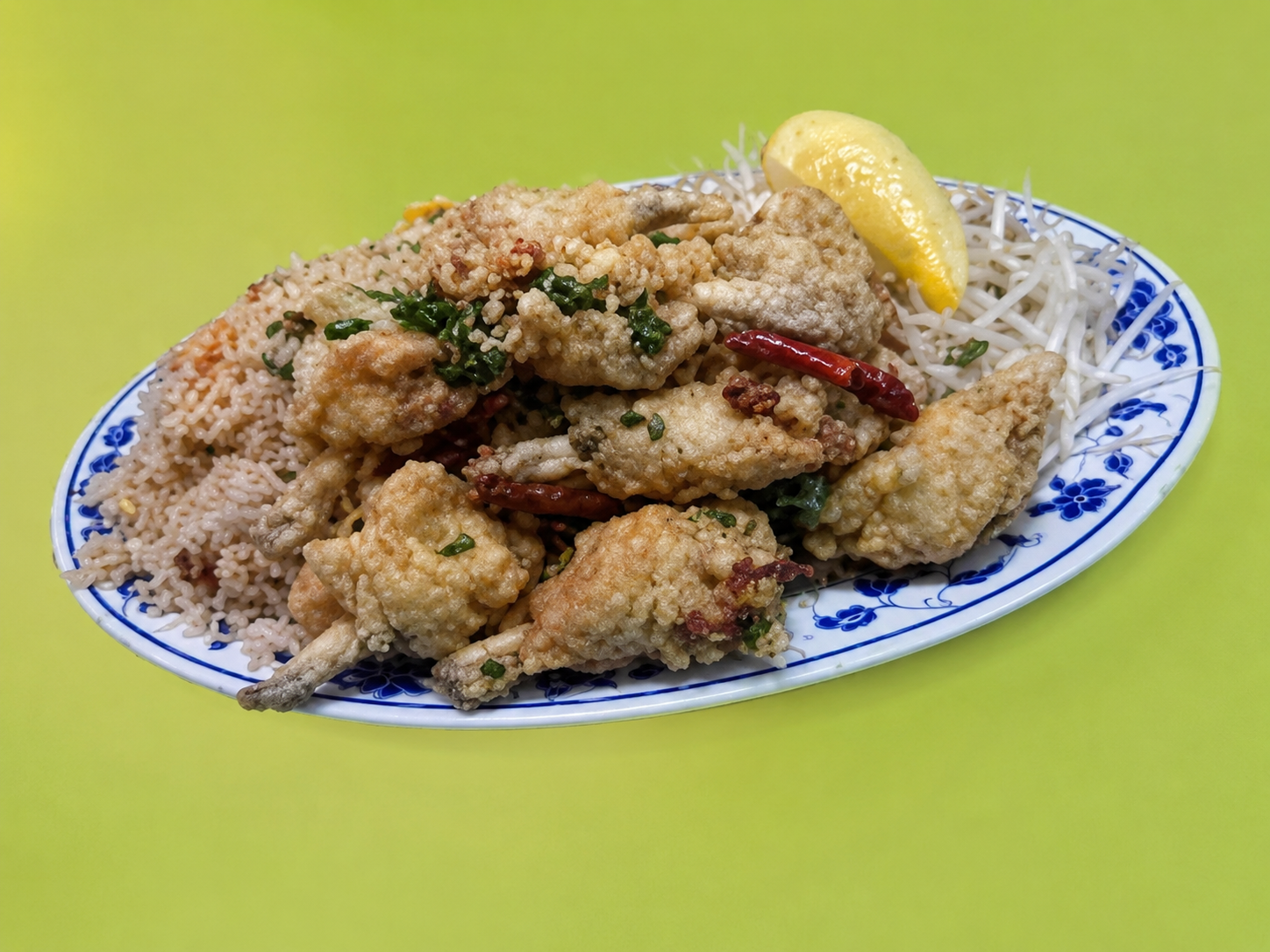 Lunche N: Alitas de Pollo Enchilado